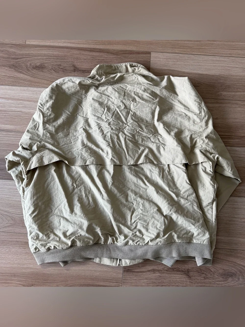 Vintage 90’s LL Bean Tan Harrington Bomber Jacket - Picture 6 of 6